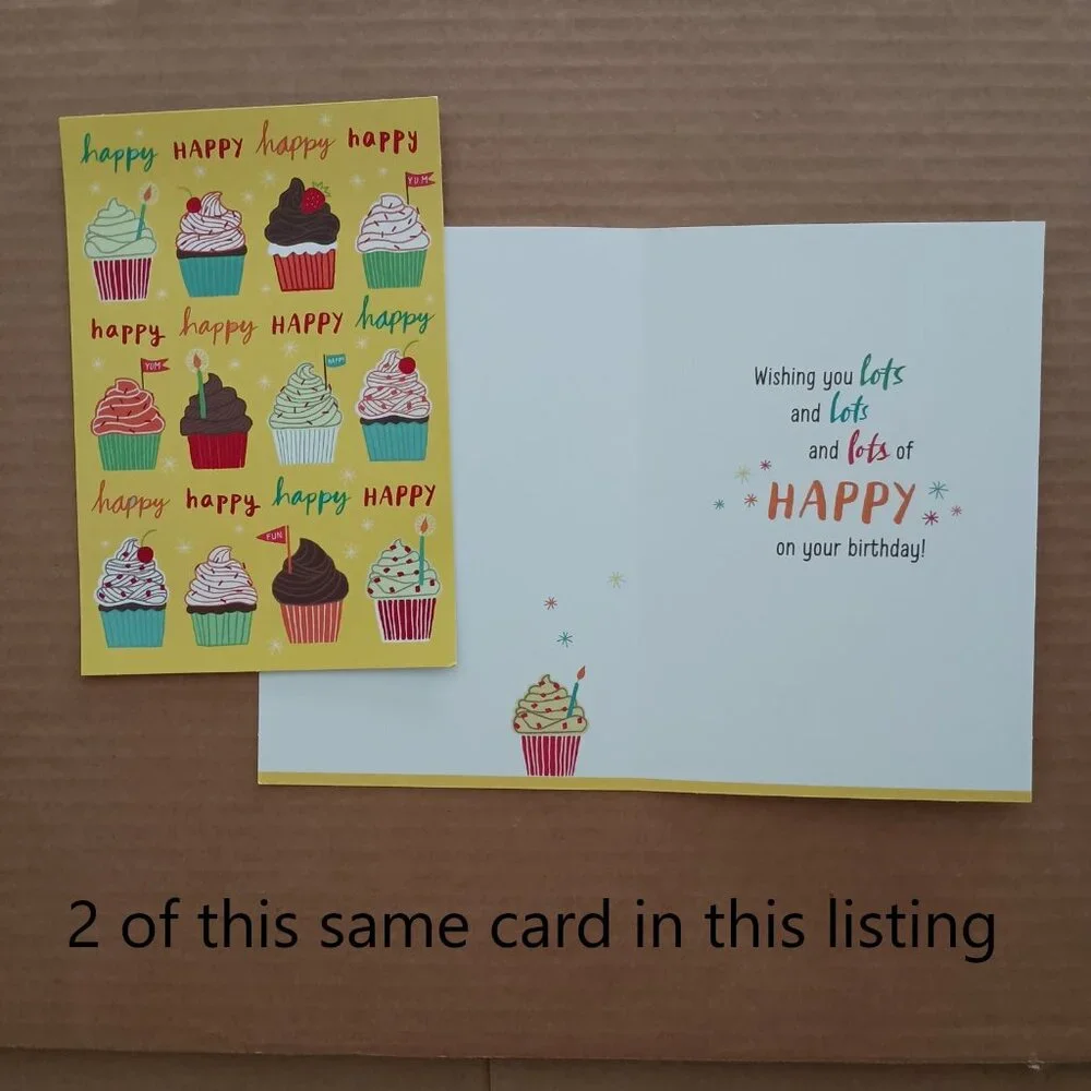 10 assorted greeting cards, birthday, thank you, just because, wedding